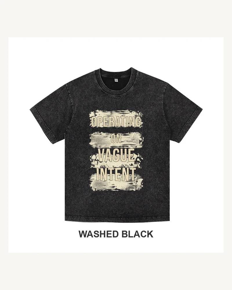 Vague Intent Field Notes T-Shirt