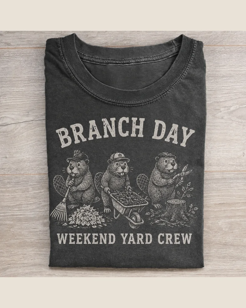 Branch Day Beaver T-shirt