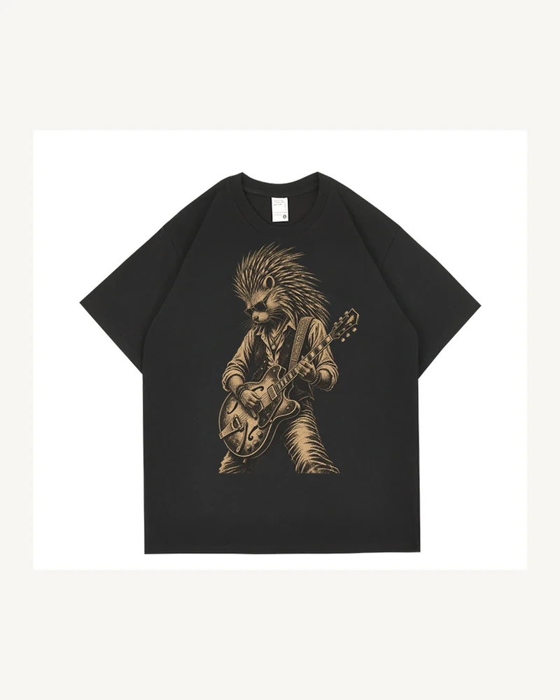 Porcupine Guitarist T-shirt