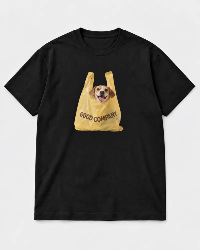 Black cotton Good Company Beagle Graphic T-Shirt