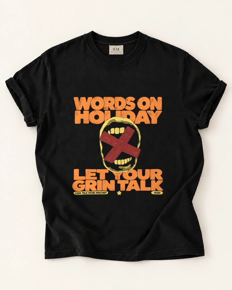 Words on Holiday T-Shirt