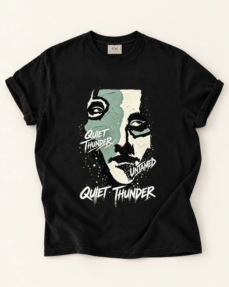 Quiet Thunder Portrait T-Shirt