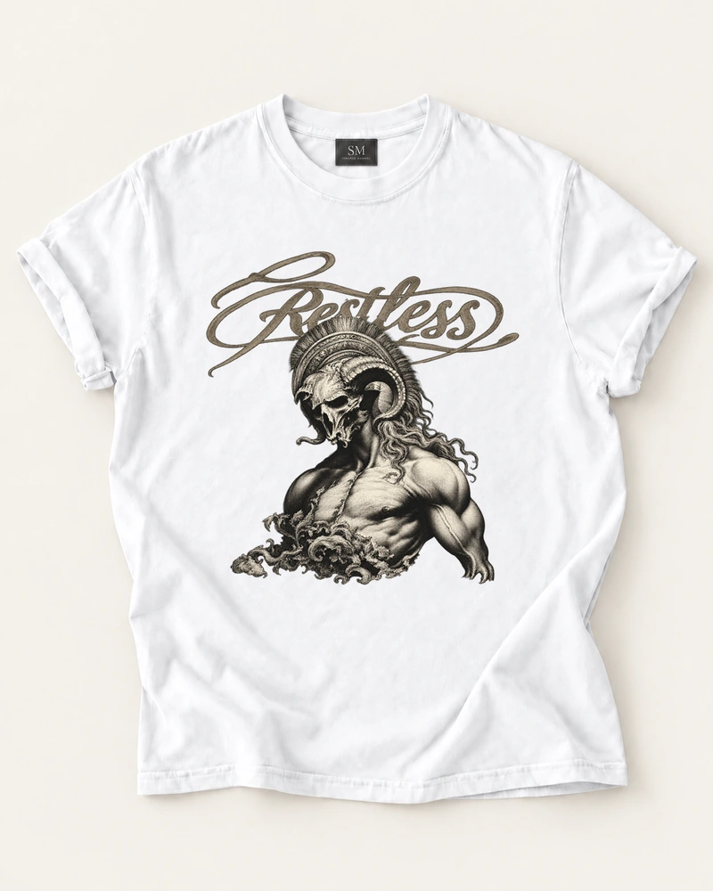 Restless Skull Warrior T-Shirt