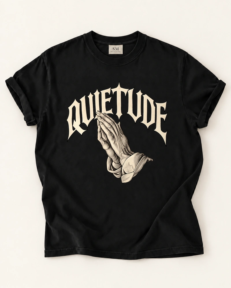 Quietude Praying Hands T-Shirt