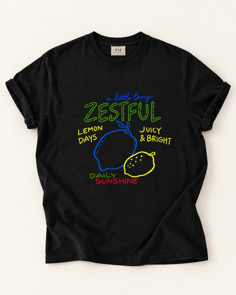 Zestful Lemon Days T-Shirt