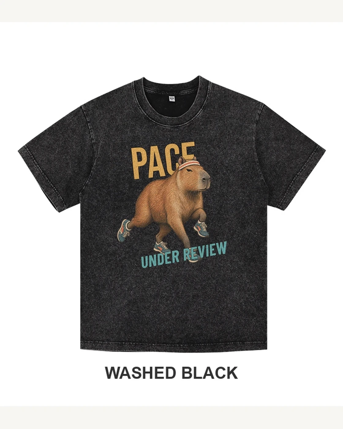 Pace Under Review Capybara Running Club T-shirt