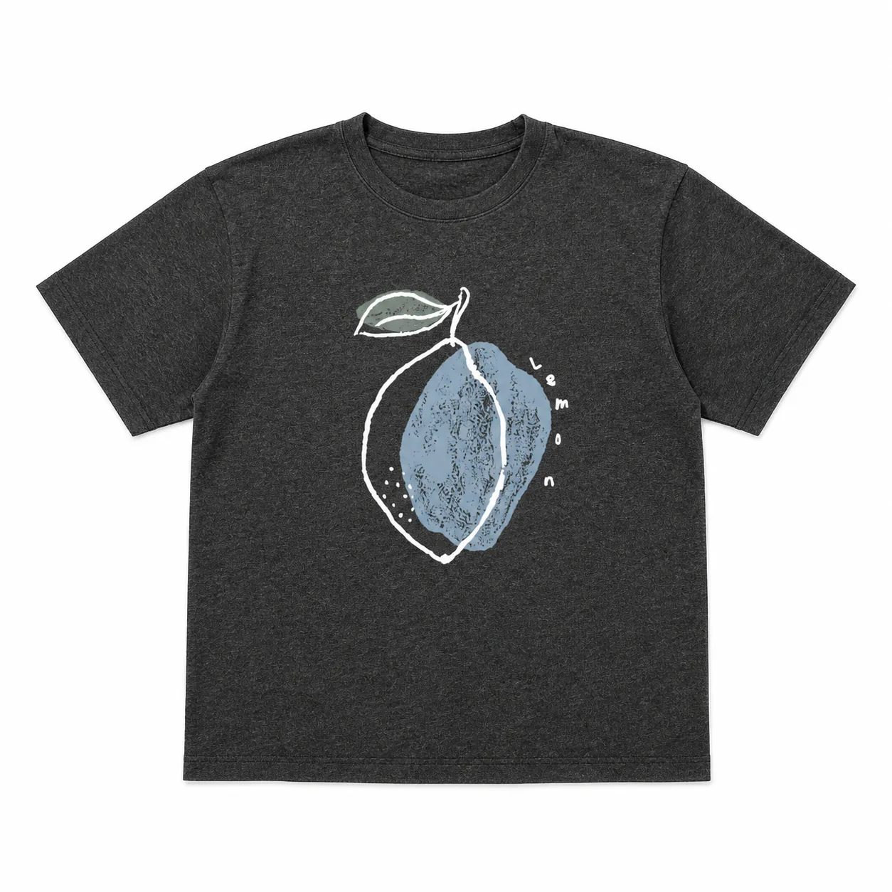 Minimal Lemon Graphic T-shirt