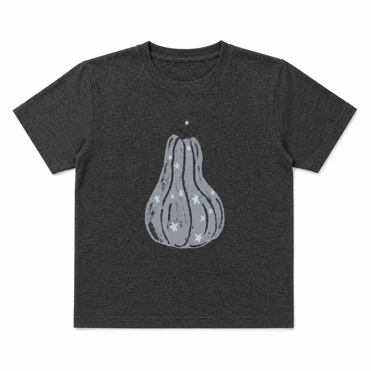 Whimsical Star Gourd Graphic T-shirt