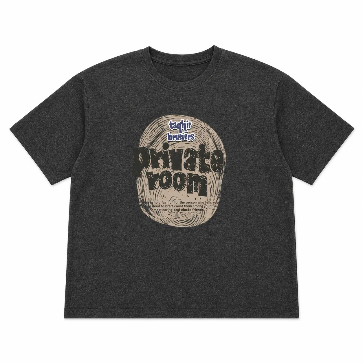 Private Room Grunge Graphic T-shirt