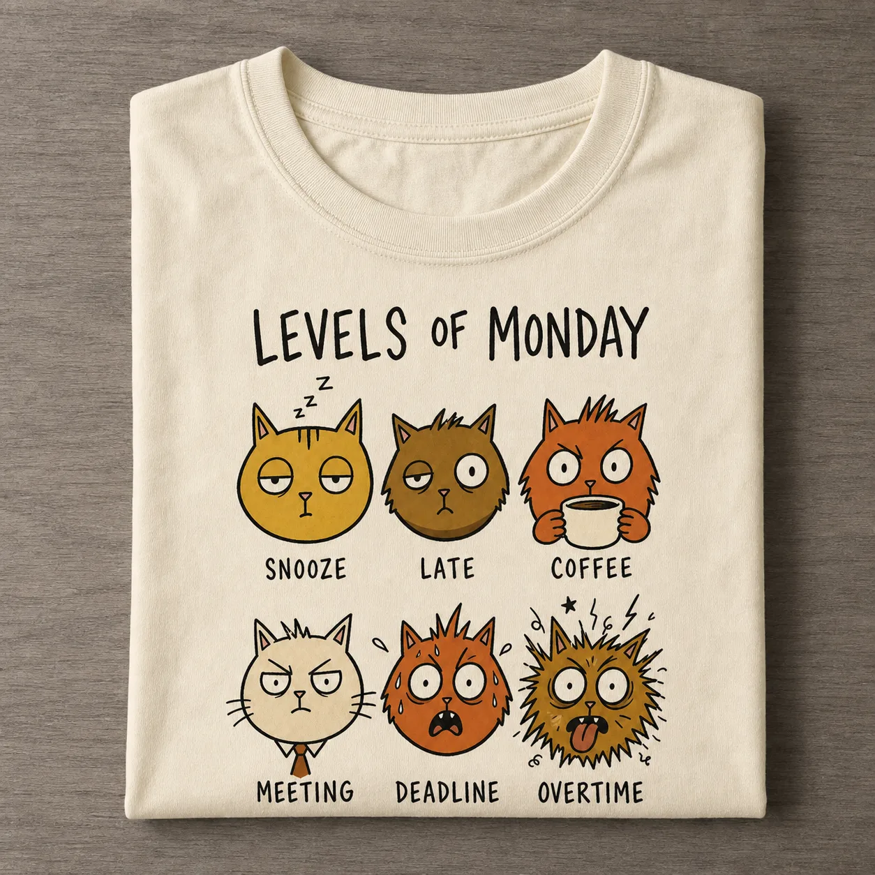 Levels of Monday T-shirt